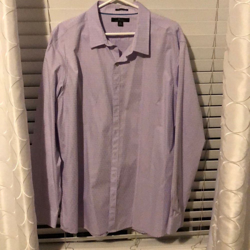 Slim Fit XXL exquisite light pink Mens shirt